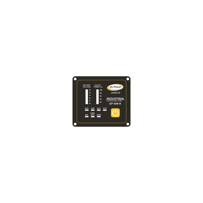 GP-ISW-R-12: Deluxe Remote For 12v Gp-isw 700, 1000, 1500, 2000 & 3000